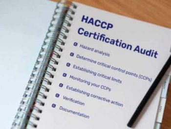 haccp certification audit small